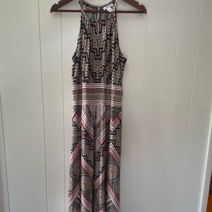 Long dress cute pattern